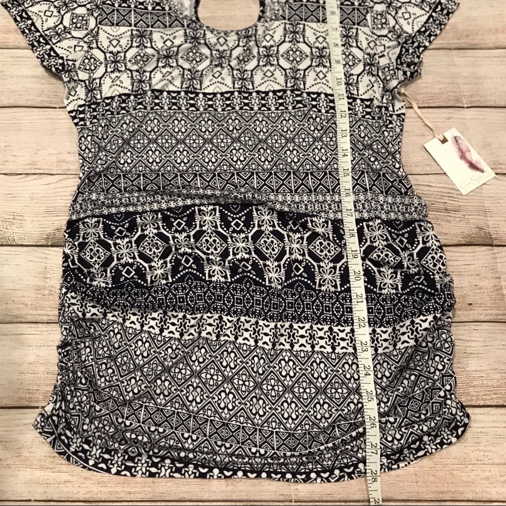 NWT Jessica Simpson Maternity Top Size L - Picture 8 of 10